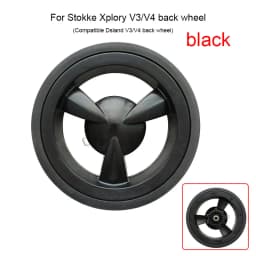 Stroller Wheels For Stokke Xplory V V3 V4 V5 V6 Dsland Pushchair Front Or Rear Wheel Baby Pram Replacement Accessories