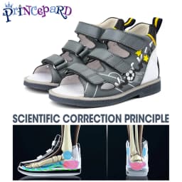 Orthopedic Sandals for Toddlers ,Corrective Shoes with High Back Ankle, First Walking Supportive Brace-Like Orthopedic Sandal