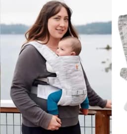 Baby Carrier 4 In 1 Ergonomic Kangaroo Design Sling for 0-36 Months Newborn Infants from 3.2KG to 20KG