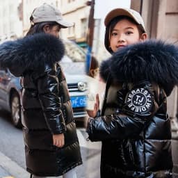 Boys Down Jackets 5-17Years 2025 Winter Teen Boy Thick Warm Cotton Hooded Coats Outerwear Children Clothing Windbreaker Jackets