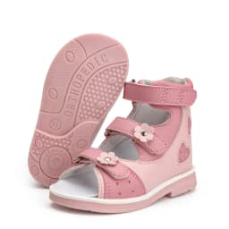 Princepard Children's Orthopedic Sandals Summer Corrective AFO Leather Shoes with Arch Support Thomas Sole EU 20-35