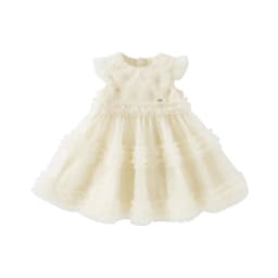 Dave Bella Girls' Dress Summer New Sweet Charm Cute Children's Elegant Mesh Princess Dress Birthday Party Outdoor DB2251650