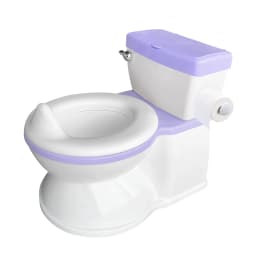 Childrens Simulation Grey Solid Baby Training Potty With Flushing Sound