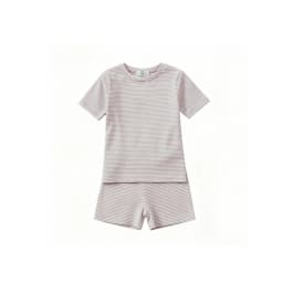 AP SS26 white denim collection children girls boys cotton jeans denim jumper skirts shirts family matching clothes