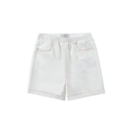 AP SS26 white denim collection children girls boys cotton jeans denim jumper skirts shirts family matching clothes