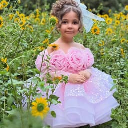 KLFLGD Baby gorgeous show dress one shoulder sequins Pageant competition dress girl dress evening dress suitable baby girl skirt