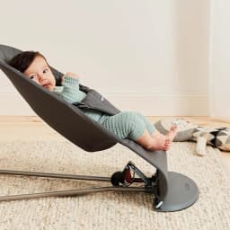 2-in-1 Adjustable Baby Bouncer Seat and Toddler Chair, Newborn to Toddler (8-29 lbs), 3 Positions, Lightweight & Portable