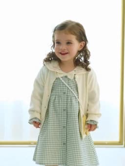 Dave Bella Children Long Sleeve Plaid Dress Spring Cute Girls Cotton Party Princess Dress Autumn Winter Bottom Clothes DB1250940