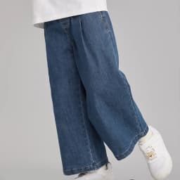 Dave Bella Girls Wide Leg Jean Pants Spring Autumn Girls Straight Pants Casual Loose Jeans Outdoor Trousers DK3252665