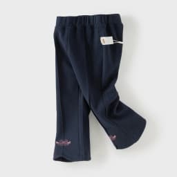 Dave Bella Children Knitted Pants Spring Autumn Girls Clothing Baby Kids Casual Gray Trousers Elastic Waist Navy Blue DB1260022