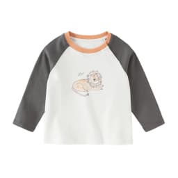 Dave Bella Children Long Sleeved T-shirts Autumn Spring Boys Girls Cartoon Printed Pullover Pure Cotton Bottoming Tops DB1260313
