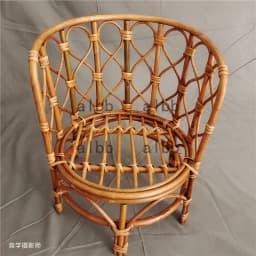 Newborn Photography Props Handmade Vintage Bamboo Chair baby bed girl Boy Photography Props Newborn Photo Posing Props Baby Crib