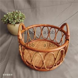 Newborn Photography Props Handmade Vintage Bamboo Chair baby bed girl Boy Photography Props Newborn Photo Posing Props Baby Crib