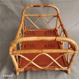 Newborn Photography Props Handmade Vintage Bamboo Chair baby bed girl Boy Photography Props Newborn Photo Posing Props Baby Crib