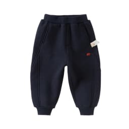 Dave Bella Children Velvet Pants Winter Autumn Thick Baby Boys Cotton Elastic Waist Trousers Outdoor Kids Casual Pants DB4254263