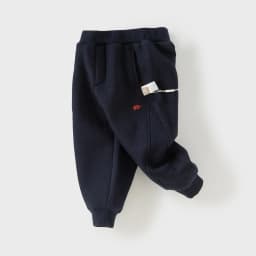 Dave Bella Children Velvet Pants Winter Autumn Thick Baby Boys Cotton Elastic Waist Trousers Outdoor Kids Casual Pants DB4254263