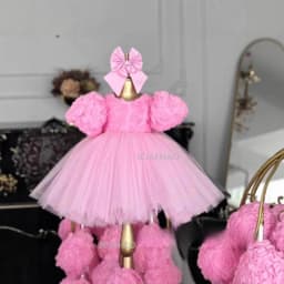 2024 Wed Dress Vestido Children Flower Girl Princess Dresses Clothes Kids Birthday Party Tutu Gown Costume Piano Pageant Outfit