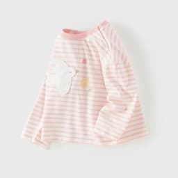 Dave Bella Children Bottoming T-shirts Spring Summer Pure Cotton Boys Girls Stripe Pullover Long Sleeves Kids Clothing DB1260806