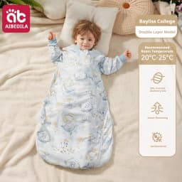 AIBEDILA Baby Sleep Sack Soft Cozy Infant Sleeping Bag Ultra Light Winter Kids Wearable Blanket For Boy/Girl 0-3Y Toddlers