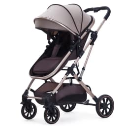 Baby Stroller: Sit-or-Lie Position, High-View Two-Way Design, Adjustable Backrest, Easy Folding, Shock Absorption, Ages 0–3