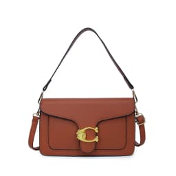 New trendy shoulder bag, designer handbag with detachable shoulder strap, elegant and fashionable women's crossbody bag