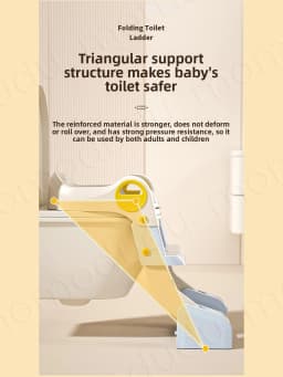 2-in-1 Portable Toilet Seat Foldable Children's Pot Potty Training Seat Step Stool Portable Potty Child Pot Bebe Toilet