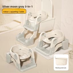 2-in-1 Portable Toilet Seat Foldable Children's Pot Potty Training Seat Step Stool Portable Potty Child Pot Bebe Toilet