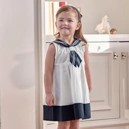 Dave Bella Girls Pure Cotton Dress Summer Elegant Sweet Children Clothes Charm Dresses Fashion Cool Party Preppy Style DB2261987
