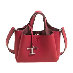 High-End Vintage Diaper Bag Elegant Minimalist Handbag Trendy Solid Color Shoulder Bag Leather Ladies For Leisure Travel