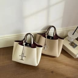 High-End Vintage Diaper Bag Elegant Minimalist Handbag Trendy Solid Color Shoulder Bag Leather Ladies For Leisure Travel