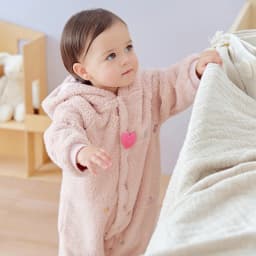 Dave Bella Baby Jumpsuit Autumn Winter Newborn Velvet Creeper Boys Girls Fashion Casual Romper Children Hooded Clothes DB4253950