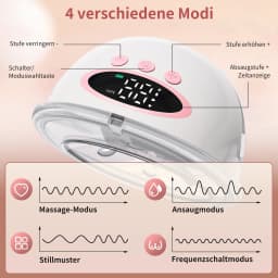 Electric breast pump Portable breast pump with 4 modes, 12 levels & LCD display portable breast pump, LED smart display, ultra-quiet rechargeable, portable design, low noise, leak-proof, portable design, low noise, leak-proof 4.1 (15)