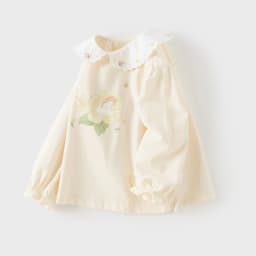 Dave Bella Children Autumn Printed T-shirt Girls Long Sleeve Cotton Tops Sweet Bottoming Shirt Casual Top Party DB3262593
