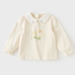 Dave Bella Children Autumn Printed T-shirt Girls Long Sleeve Cotton Tops Sweet Bottoming Shirt Casual Top Party DB3262593