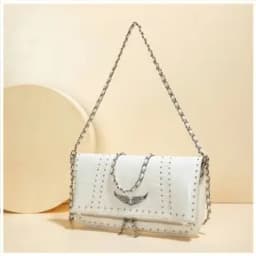 Elegant Diaper Bag Classic Original Retro Square Satchels Leather Handbag For Women Commuter Bag Unique Stylish