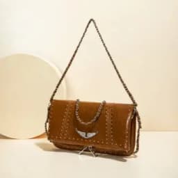Elegant Diaper Bag Classic Original Retro Square Satchels Leather Handbag For Women Commuter Bag Unique Stylish