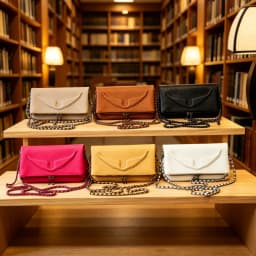 Elegant and trendy style shoulder bag, outdoor travel small square bag, luxury designer women's chain strap crossbody bag