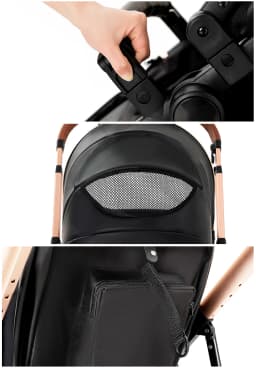Baby Stroller 3 in 1 stroller 3 in 1 oven roller strollers stroller for newborn baby cars pram 3 in 1 stroller light baby Stroller Baby 3 in 1 baby strollers with oven newborn tires