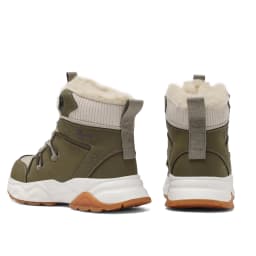 JMFCHI Kids Snow Boots Waterproof Winter Hiking Boots Warm Fur Lined Slip Resistant Outdoor Boots for Boys And Girls