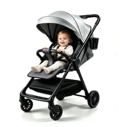2-in-1 Baby Stroller Lightweight Portable Folding Carriage Travel Buggy Easy Assembly Cheap Practical High Baby Pram Great Parents' Choice Popular Hot Selling