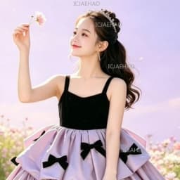 2026 Kids Princess Dress Flower Girl Wedding Gown Party Costume Birthday Banquet Children Girls Piano Performance Host Clothes