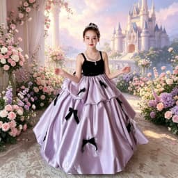 2026 Kids Princess Dress Flower Girl Wedding Gown Party Costume Birthday Banquet Children Girls Piano Performance Host Clothes