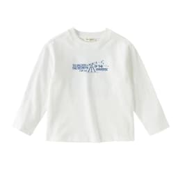 Dave Bella Boys Long Sleeve T-Shirt 7-13 Years Kids Printed Autumn Spring Tops Children White Casual Outdoor Clothes DK3263452