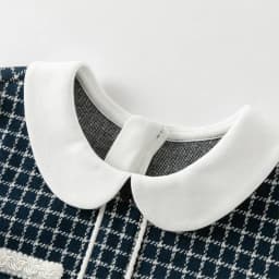 Dave Bella Girls Baby Knitted Dress Autum Kids Long Sleeve Fake Two Piece Princess Dress Retro College Style Party DB3253129