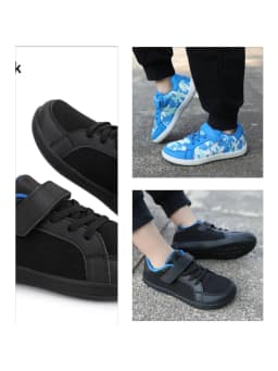 Breathable Barefoot Shoes Lightweight Knitting Sneakers for Sports Running Tennis Wide Toe All Ages Adult Kids Sizes Zero Drop