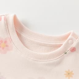 Dave Bella Autumn Girls Baby Hoodie Fashion Casual Sweet Lovely Floral Print Children's Long Sleeve Top Outdoor DB3253241