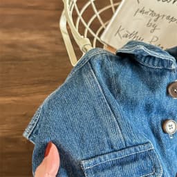 2026 New Spring Girls Denim Vest Fashion Children Sleeveless Coat Solid Baby Boys Denim Jacket Cardigan Kids Clothes