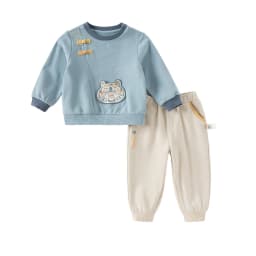 Dave Bella Children Autumn Spring T-shirt Trousers Suits Boys Pullover+Pant 2Pcs Sets Costume Tracksuits Clothes DB3252459