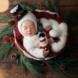 Newborn Photography Props Vintage Wooden Basin 35*35*13cm Heart Shape Box Full-moon Photo Posing Shooting Accessories Bed Basket