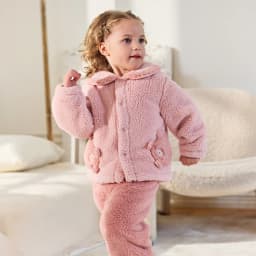 Dave Bella Children's Home Wear Set Autumn Winter Boys Girls Warm Soft Cotton Pajamas Kids' Top Pants Trendy Clothes DB4254910